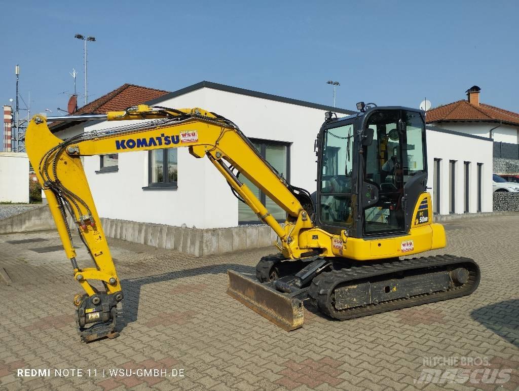 Komatsu PC58 MR-5 Mini ekskavatoriai < 7 t