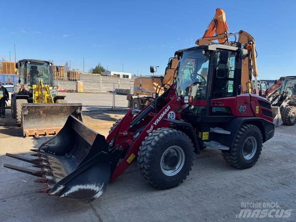 Yanmar V80 (02162) Naudoti ratiniai krautuvai