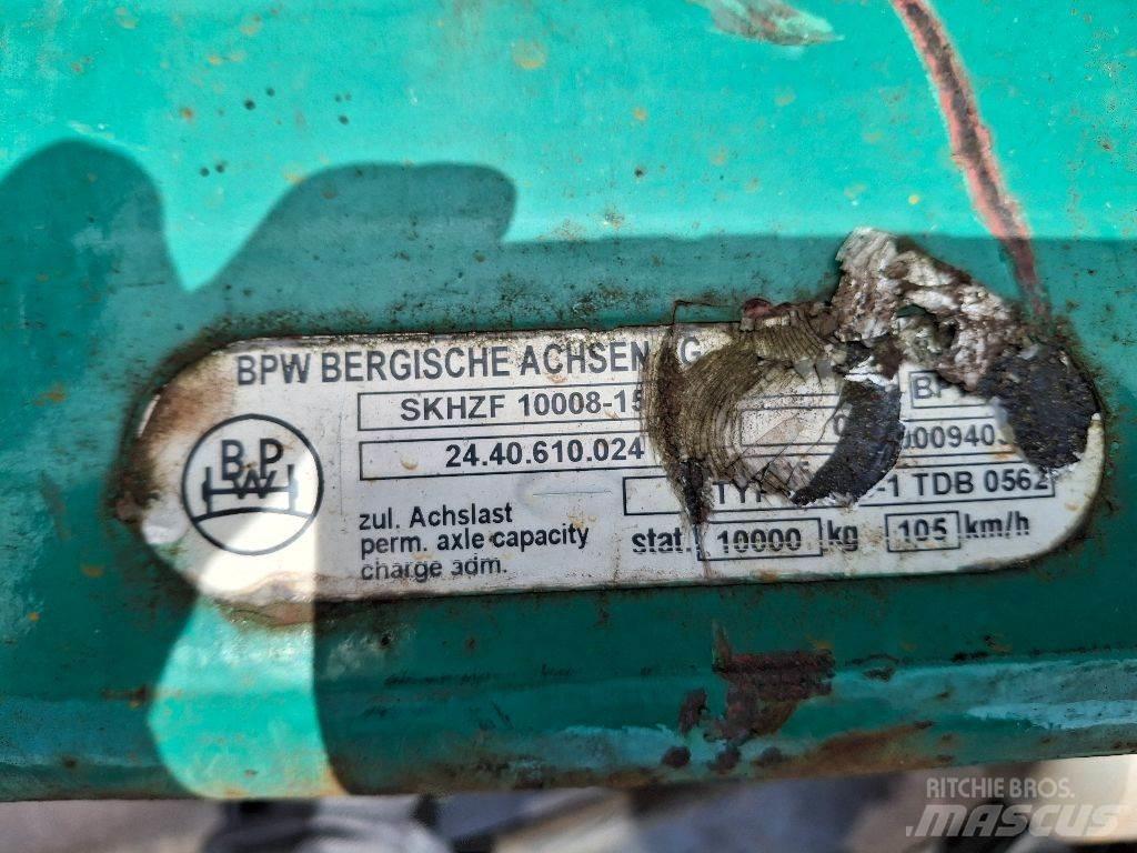 BPW SKHZF 10008-15 Ašys