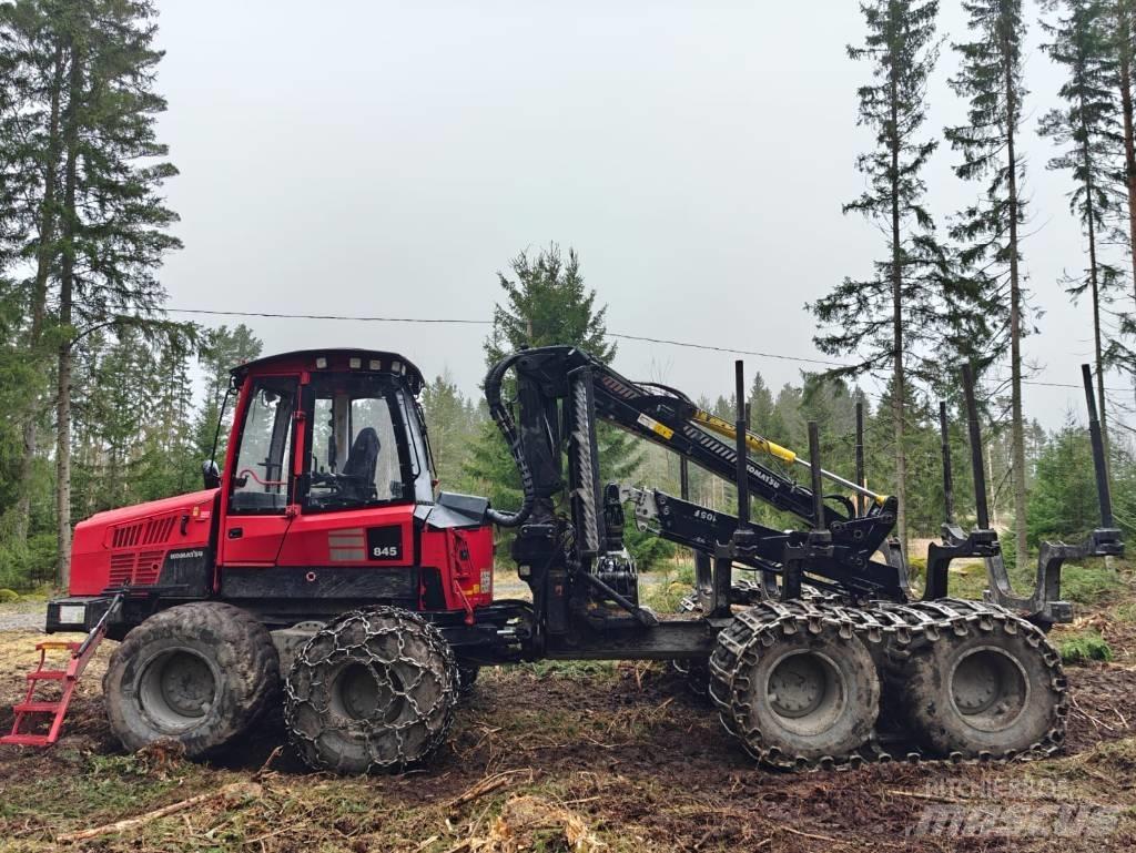 Komatsu 845 Naudoti miškovežiai (Forvarderiai)