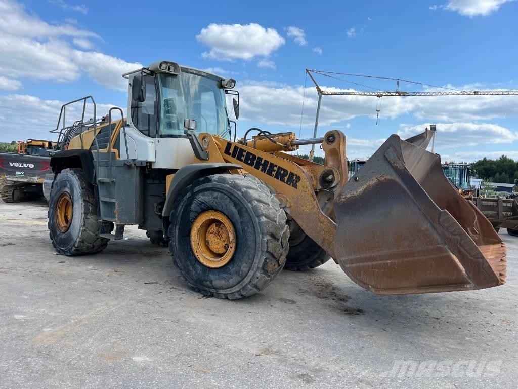 Liebherr L 580 Naudoti ratiniai krautuvai