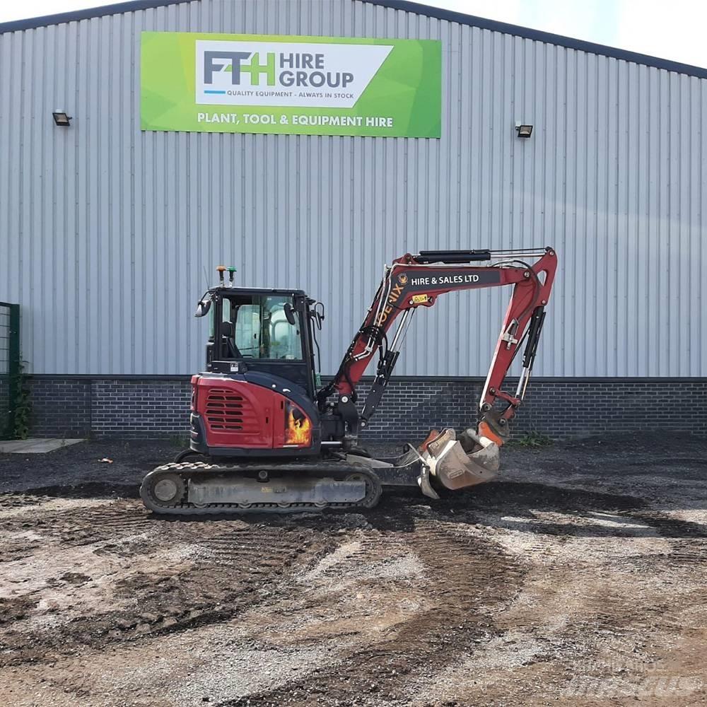 Yanmar Vio 50 Mini ekskavatoriai < 7 t