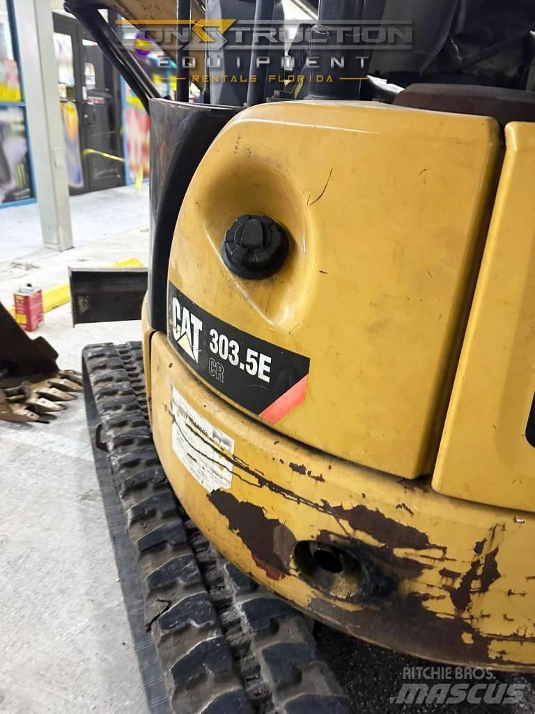 CAT 303.5 E CR Mini ekskavatoriai < 7 t