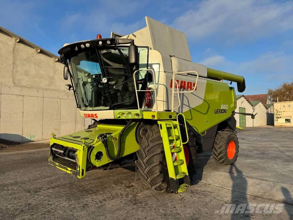 CLAAS Lexion 660 Derliaus nuėmimo kombainai