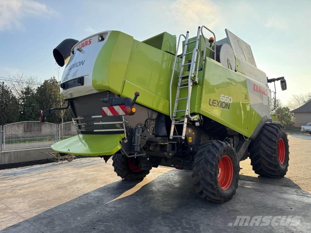 CLAAS Lexion 660 Derliaus nuėmimo kombainai