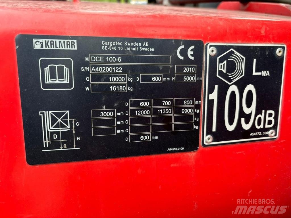 Kalmar DCE 100-6 Dyzeliniai krautuvai