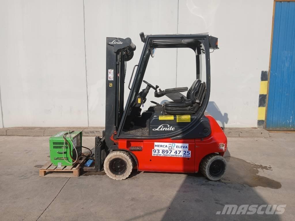Linde E16P-02 Elektriniai šakiniai krautuvai