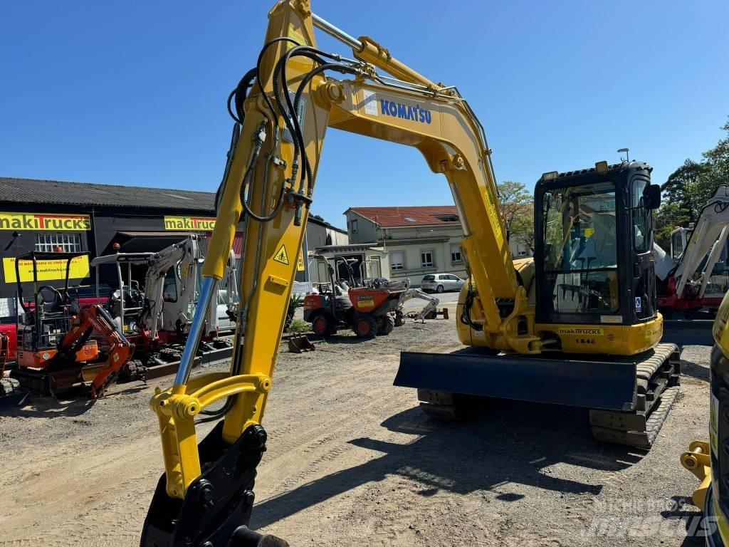 Komatsu PC 80 MR-3 Vidutinės galios ekskavatoriai 7-12 t