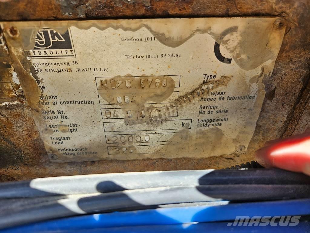 Scania 164 G 480 Sunkvežimiai su keliamuoju kabliu