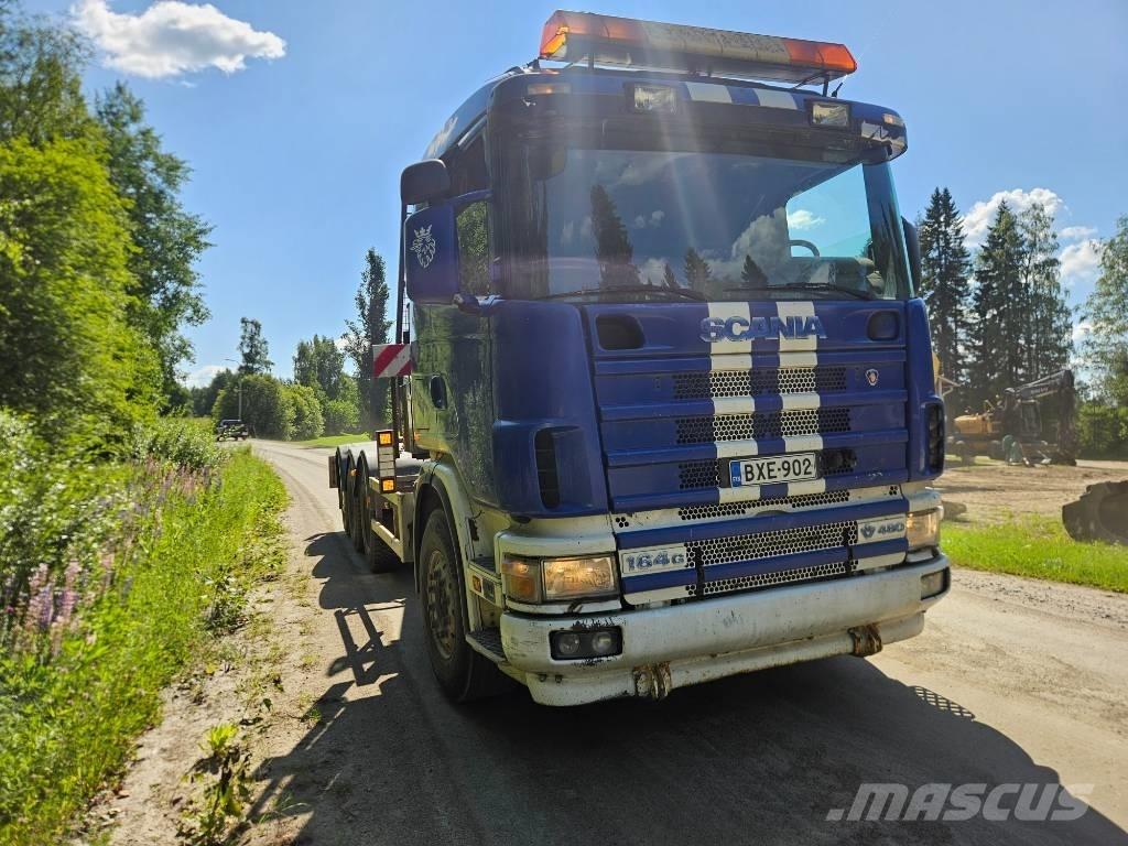 Scania 164 G 480 Sunkvežimiai su keliamuoju kabliu