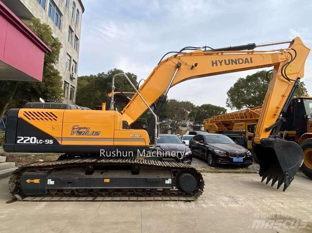 Hyundai 220LC-9S Vikšriniai ekskavatoriai
