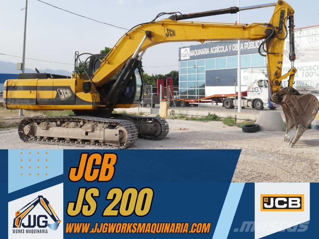 JCB JS 200 Vikšriniai ekskavatoriai