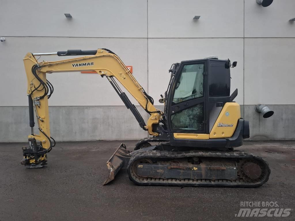 Yanmar SV 100-2A Vidutinės galios ekskavatoriai 7-12 t
