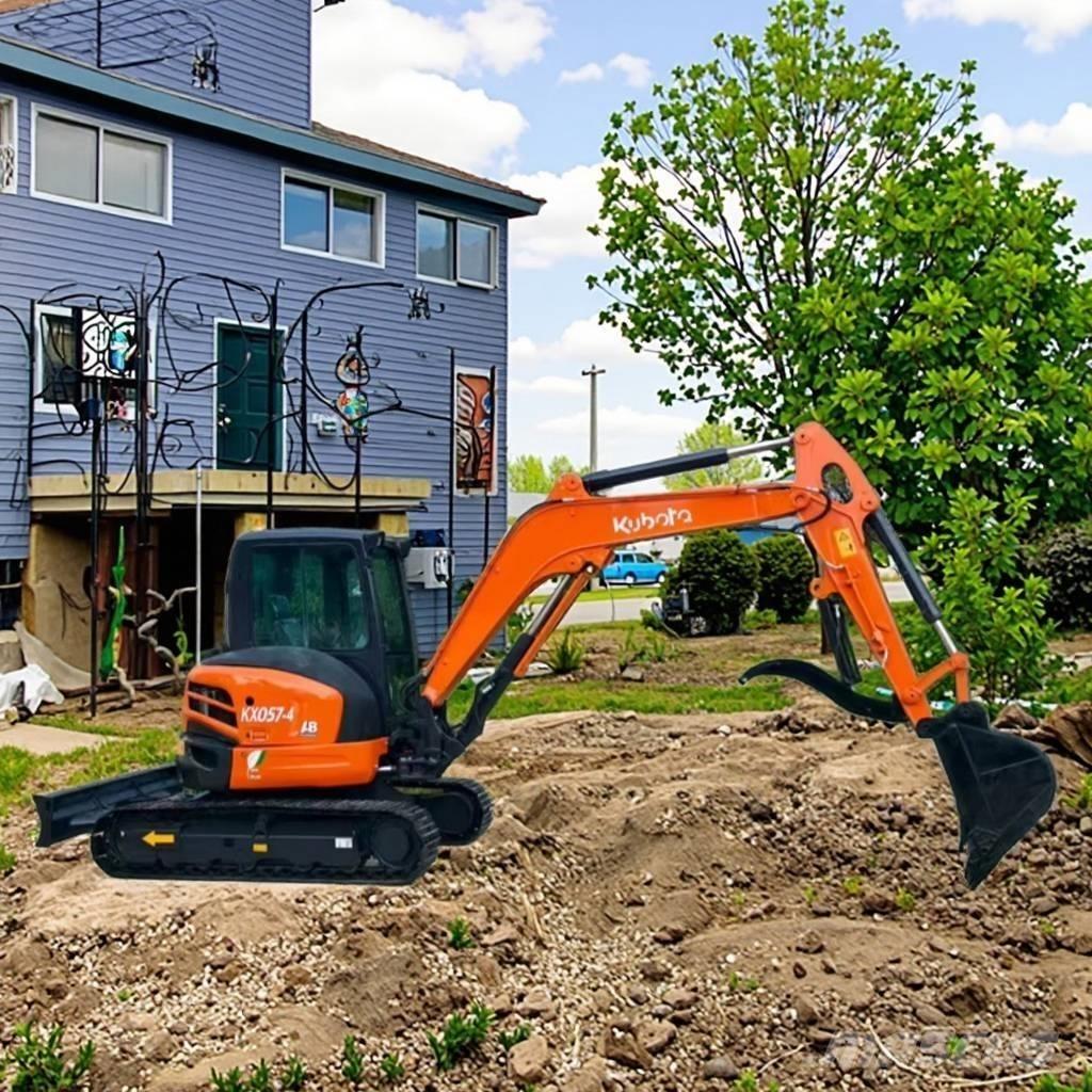 Kubota KX057-4 Mini ekskavatoriai < 7 t