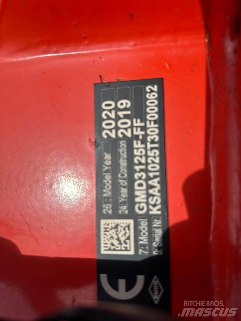 Kuhn 3125F-FF Formuojančios žoliapjovės