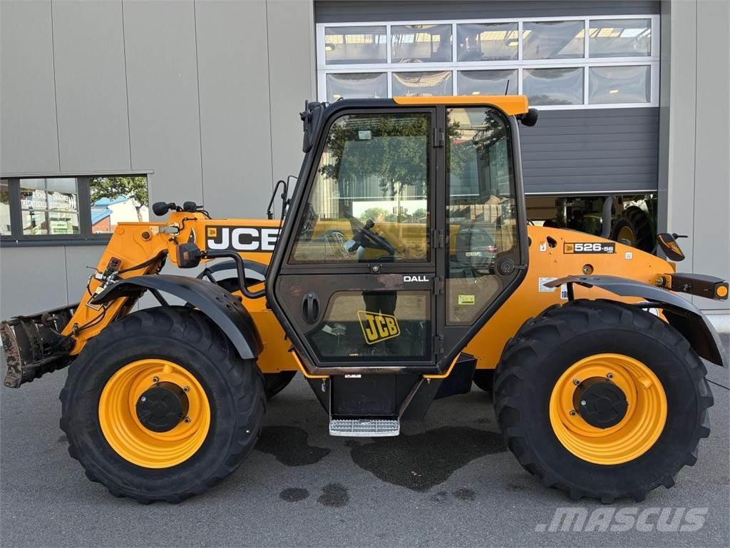 JCB 526-56 Teleskopiniai krautuvai žemės ūkiui