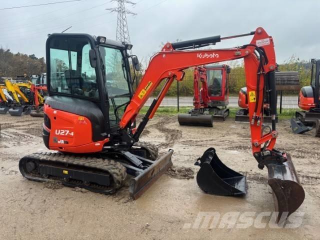 Kubota U 27-4 Mini ekskavatoriai < 7 t