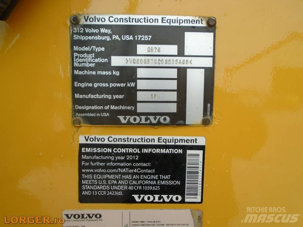 Volvo G 976 Greideriai