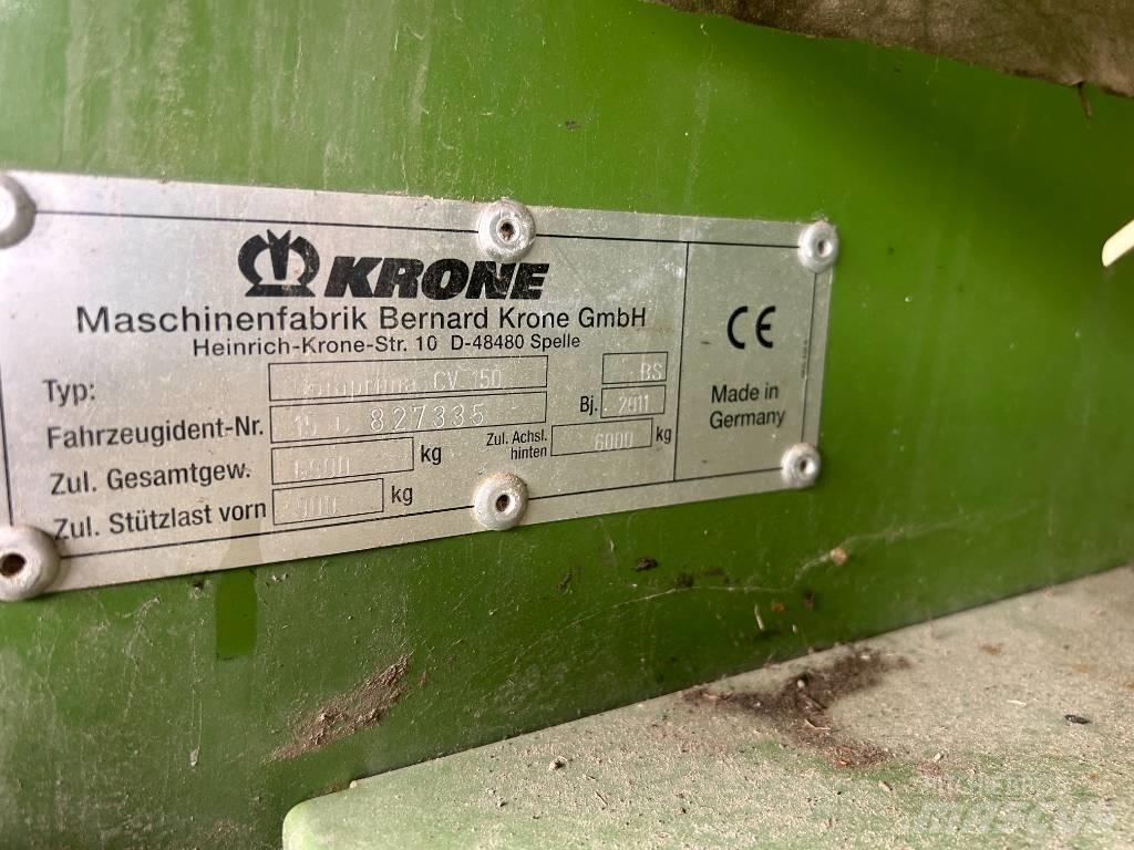 Krone CV150XC Ritinių presai