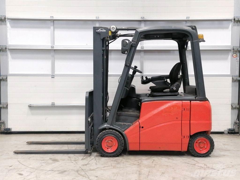 Linde E16PH-01 Elektriniai šakiniai krautuvai