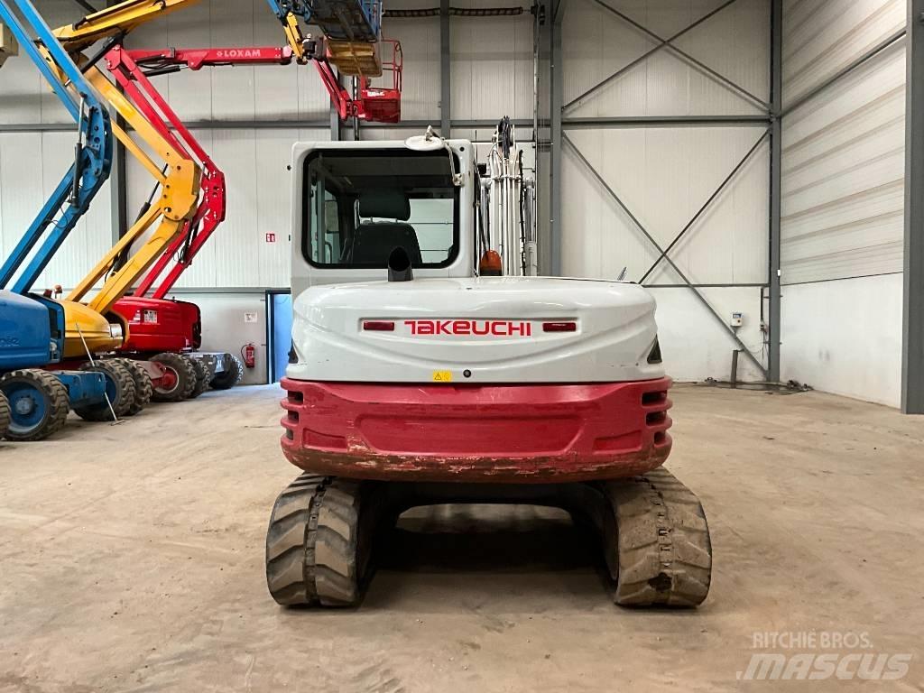 Takeuchi TB 290 Vidutinės galios ekskavatoriai 7-12 t