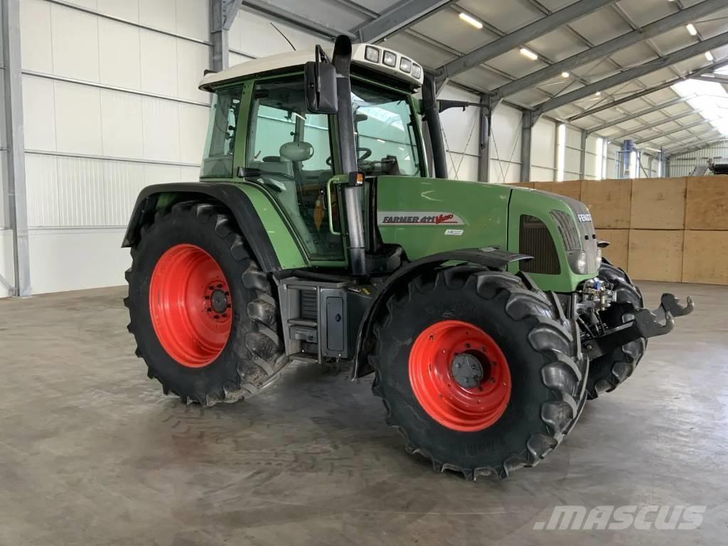 Fendt 411 Vario Traktoriai