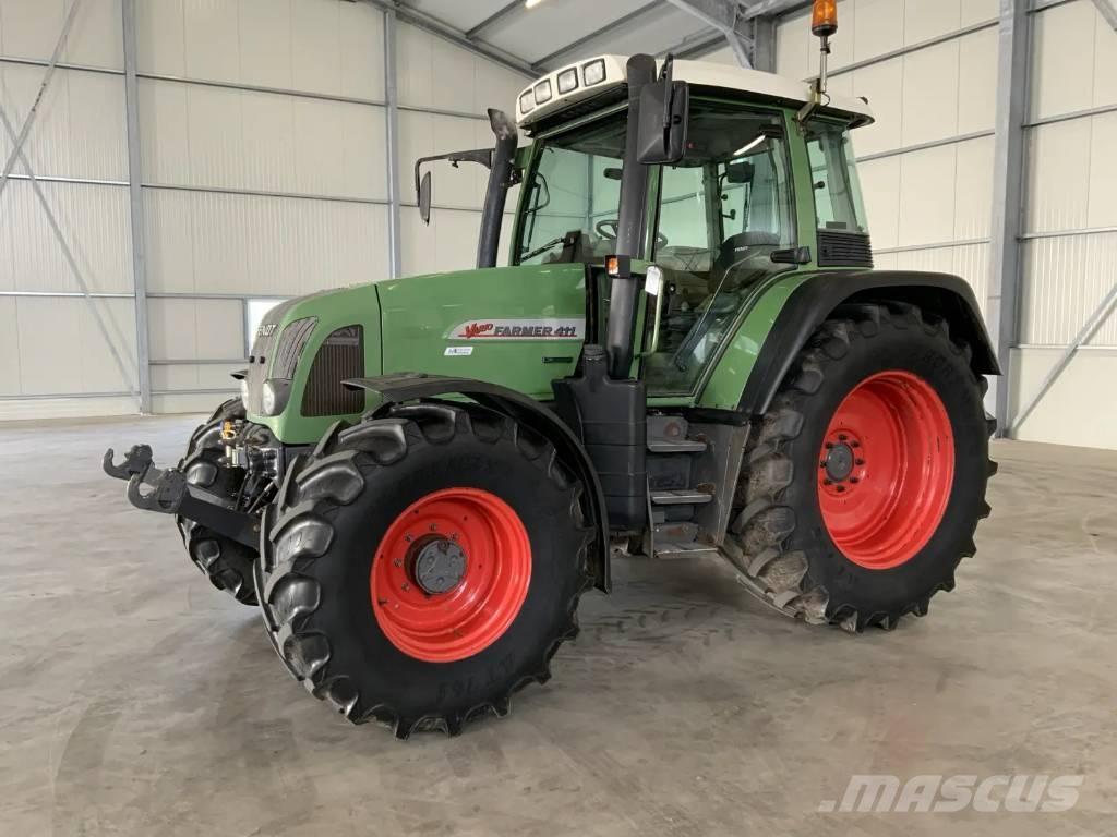 Fendt 411 Vario Traktoriai