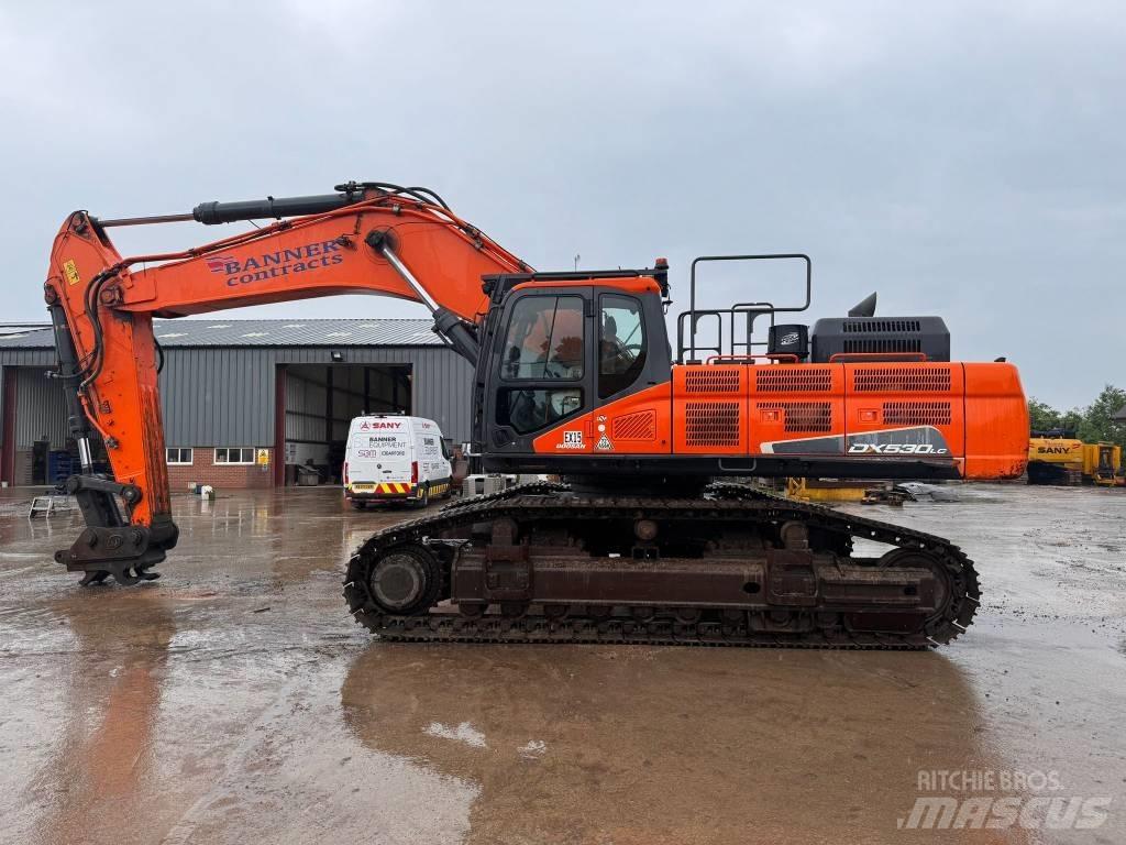 Doosan DX 530 LC-5 Vikšriniai ekskavatoriai