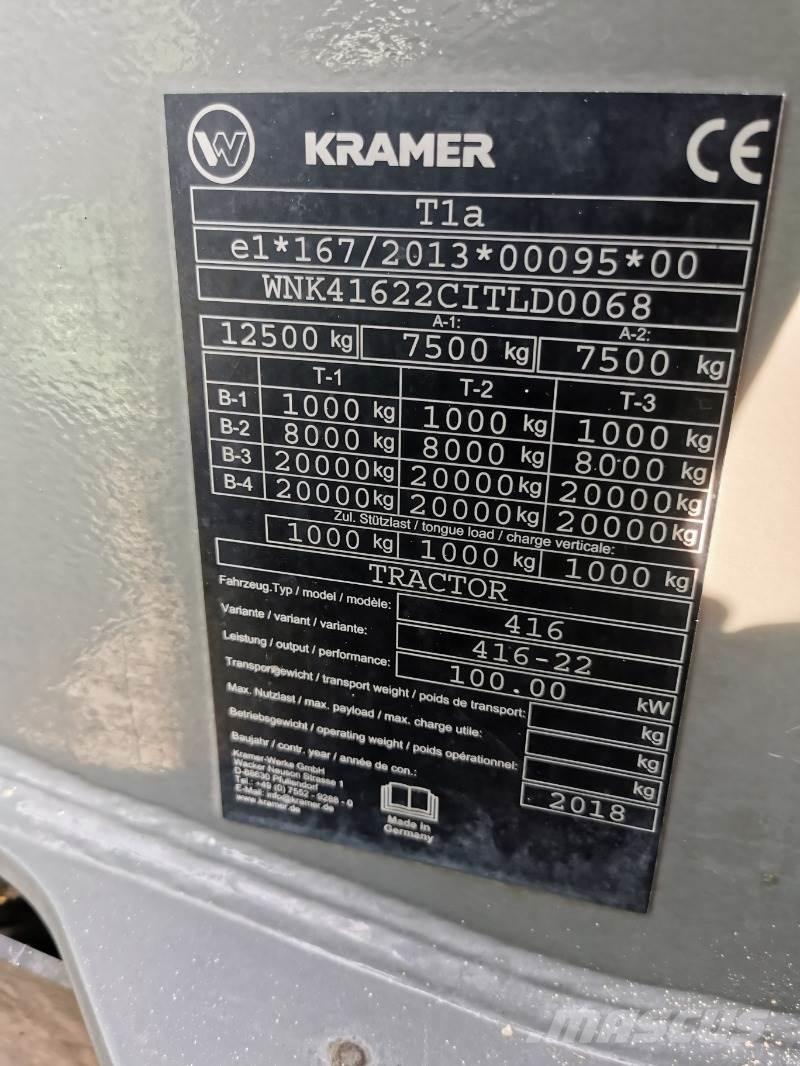 Kramer KT447 Teleskopiniai krautuvai