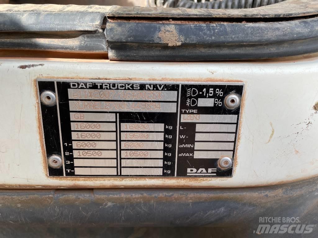 DAF LF 220 Šlavimo technika