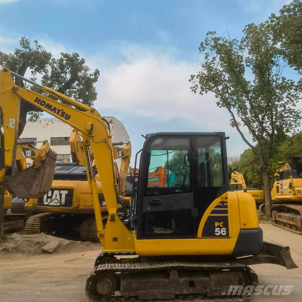 Komatsu PC56 Vikšriniai ekskavatoriai