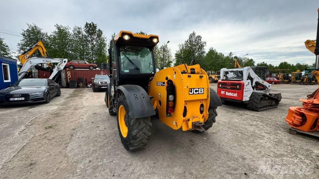 JCB 531-70 Teleskopiniai ratiniai krautuvai