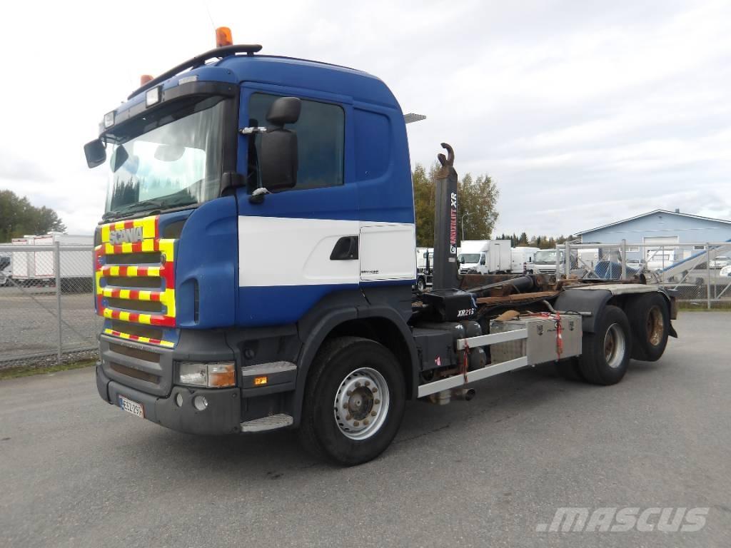 Scania R480 6x2 Sunkvežimiai su keliamuoju kabliu
