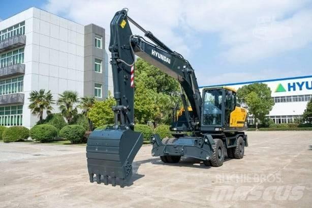 Hyundai HW210 Ratiniai ekskavatoriai