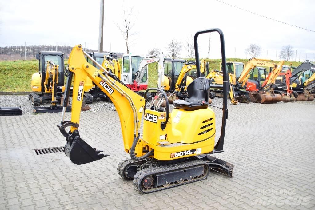 JCB 8010 CTS Mini ekskavatoriai < 7 t