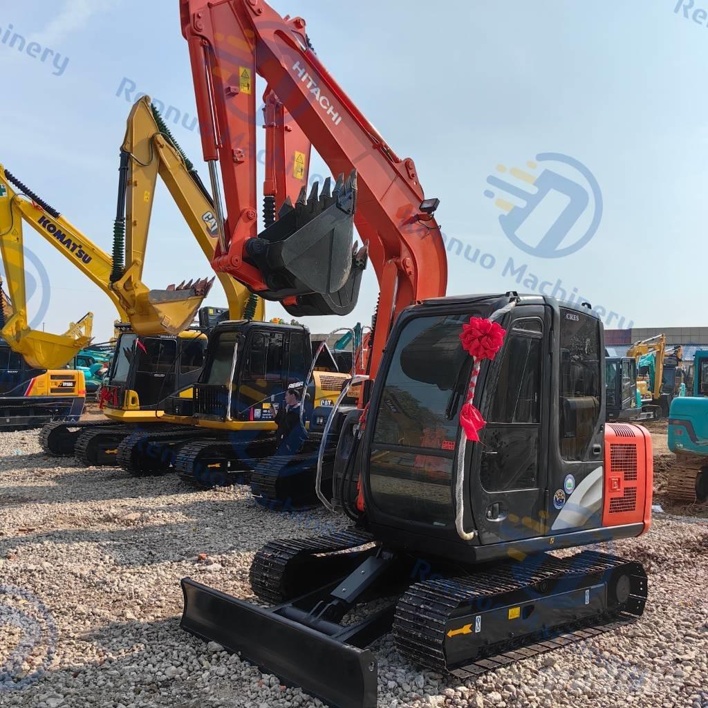 Hitachi ZX60 Mini ekskavatoriai < 7 t