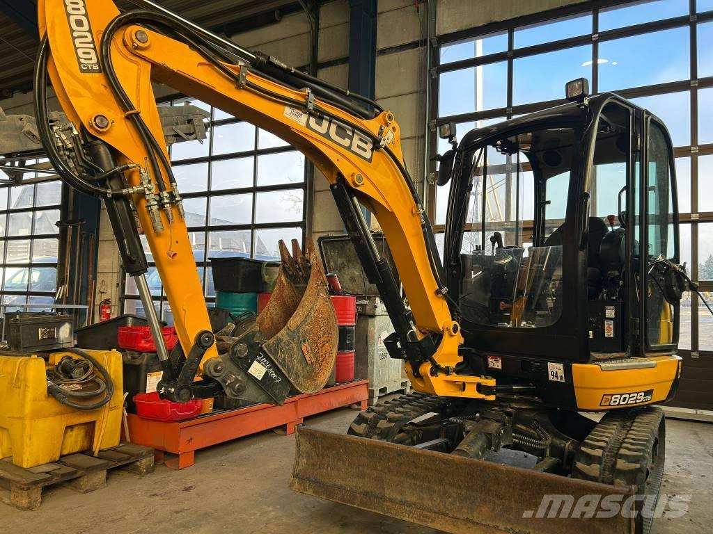 JCB 8029 CTS Mini ekskavatoriai < 7 t