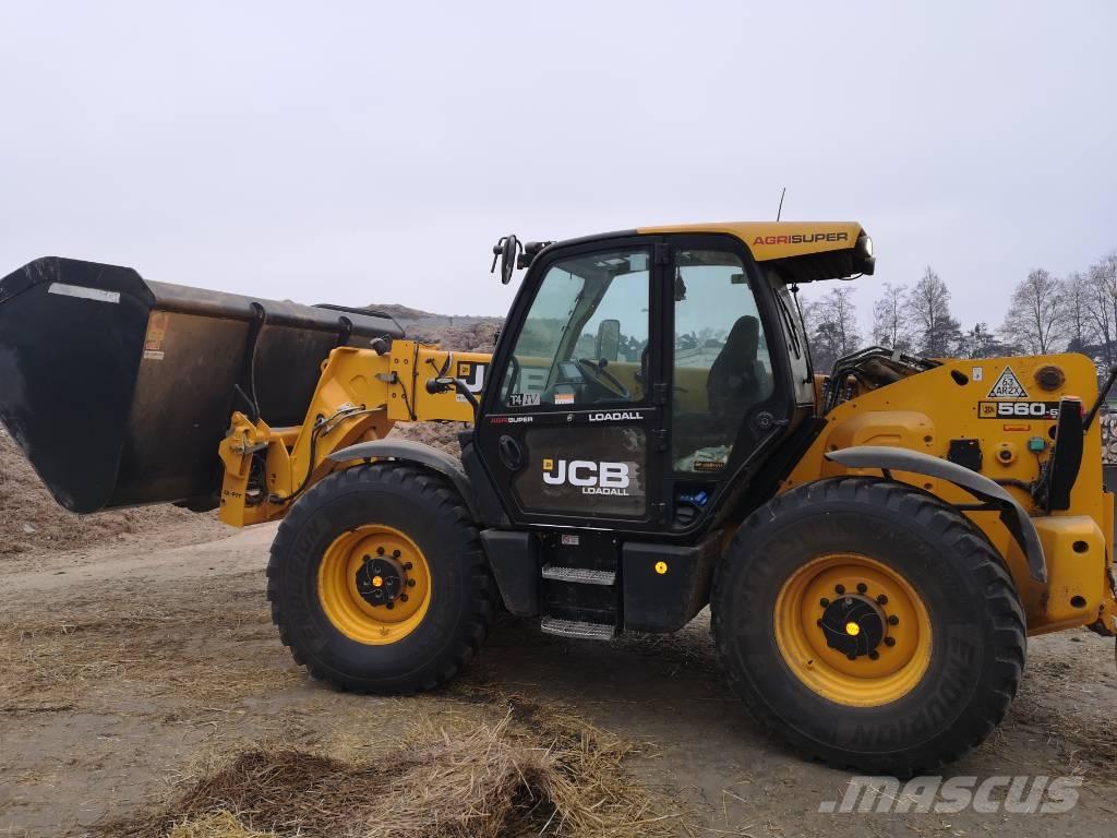 JCB 560-80 Teleskopiniai krautuvai