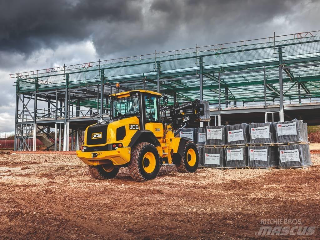 JCB 411 Naudoti ratiniai krautuvai