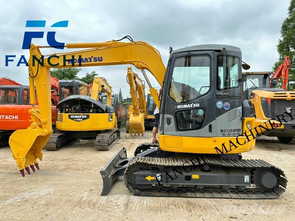 Komatsu PC78US Vikšriniai ekskavatoriai