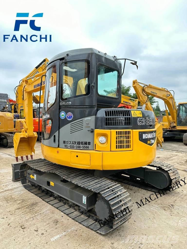 Komatsu PC78US Vikšriniai ekskavatoriai
