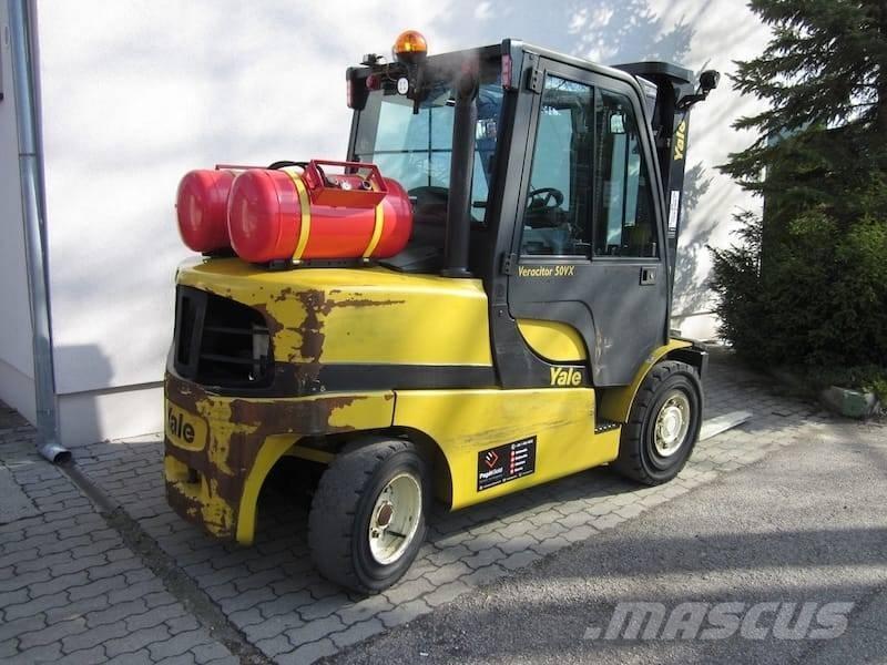 Yale GLP50VX LPG (dujiniai) krautuvai