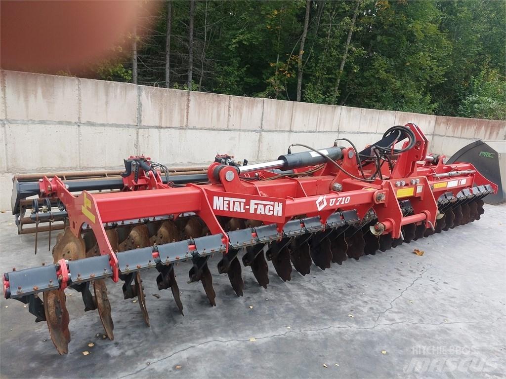 Metal-Fach U710 Varomosios akėčios ir žemės frezos