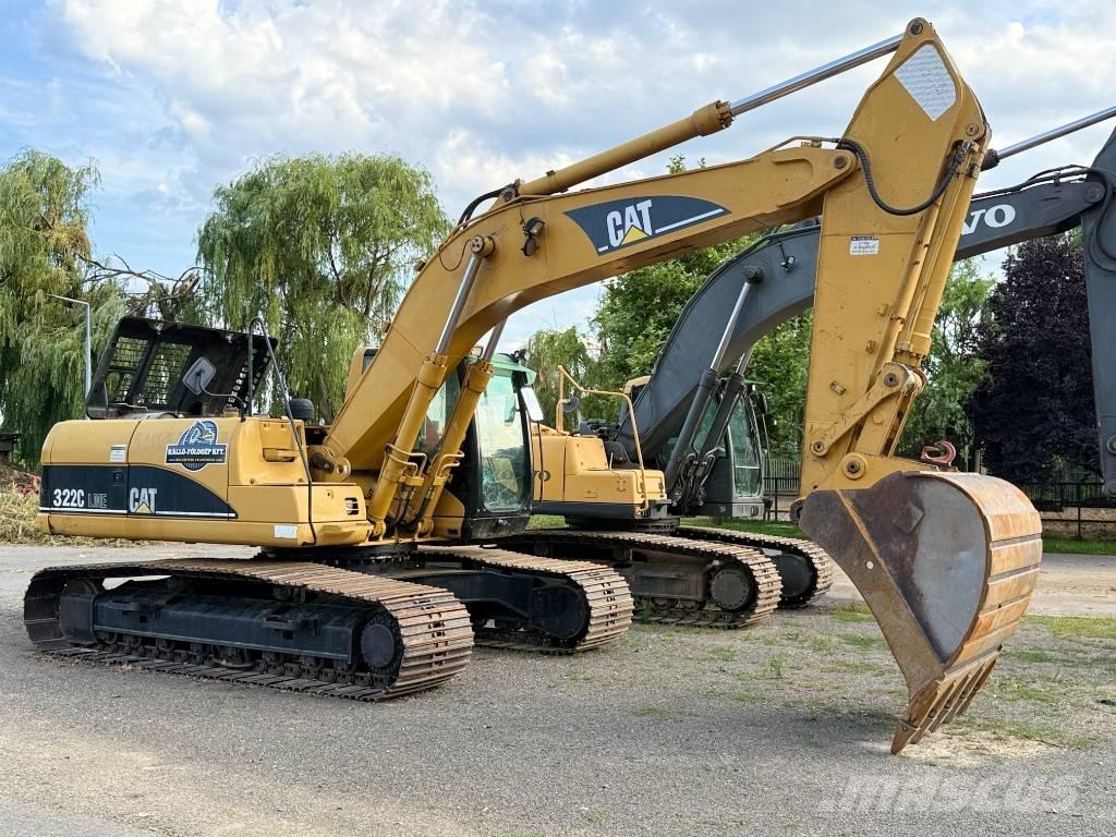 CAT 322 CL Vikšriniai ekskavatoriai