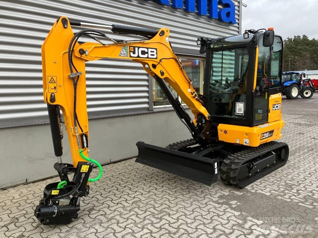 JCB 36 C-1 Mini ekskavatoriai < 7 t