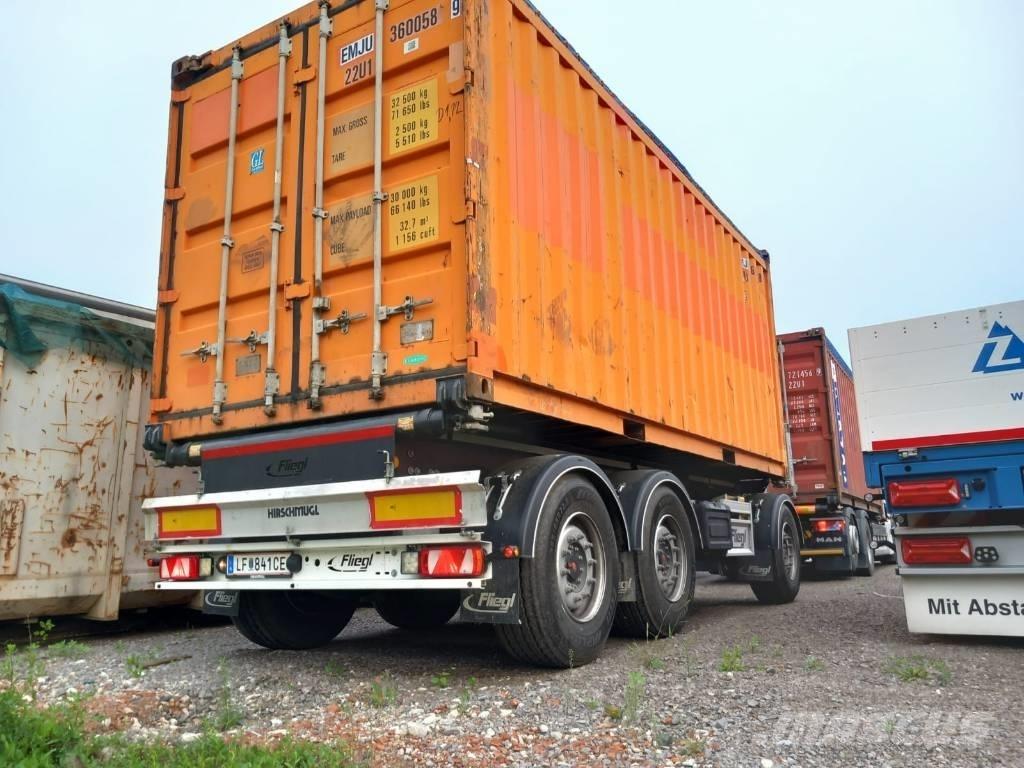 Fliegl DPS 240 Konteinerių priekabos