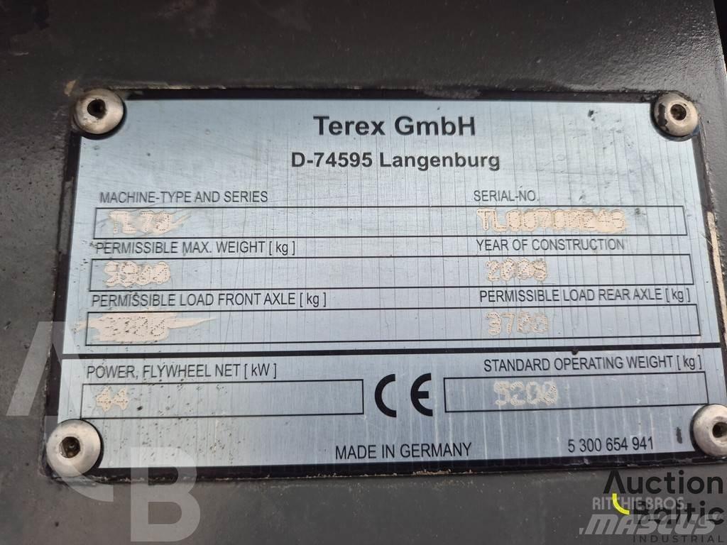 Terex TL 70 S Naudoti ratiniai krautuvai