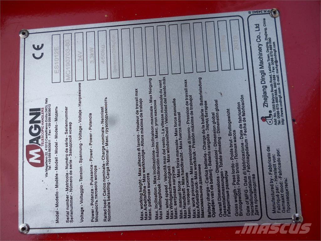 Magni ES1012E Žirkliniai keltuvai