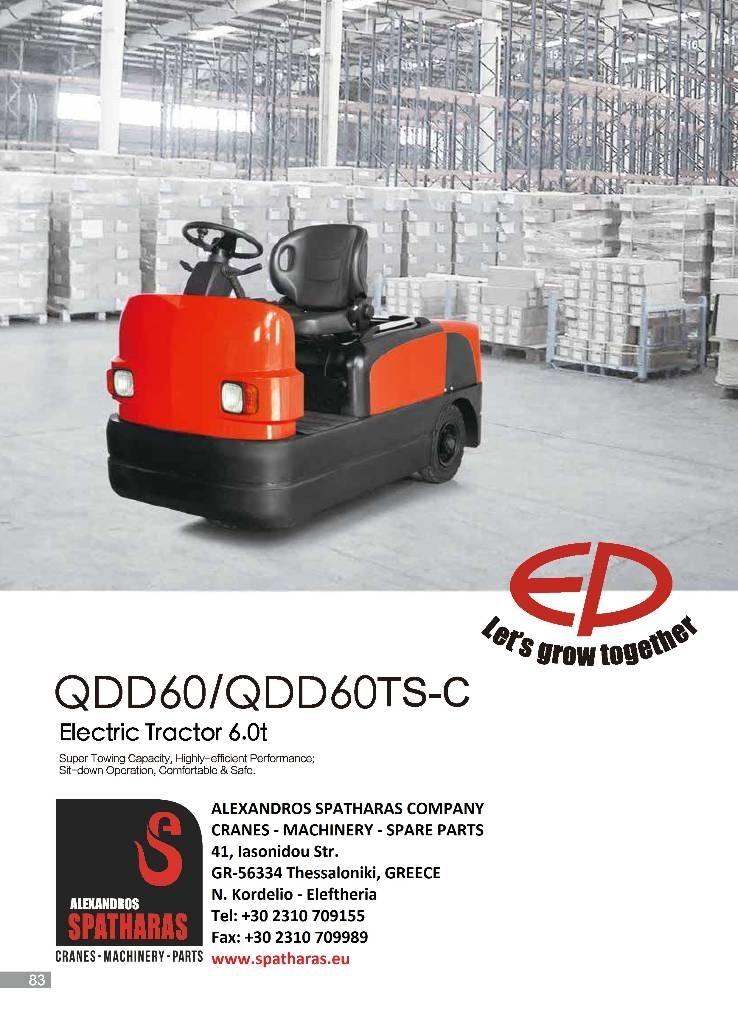 EP QDD60 Buksyravimo vilkikai