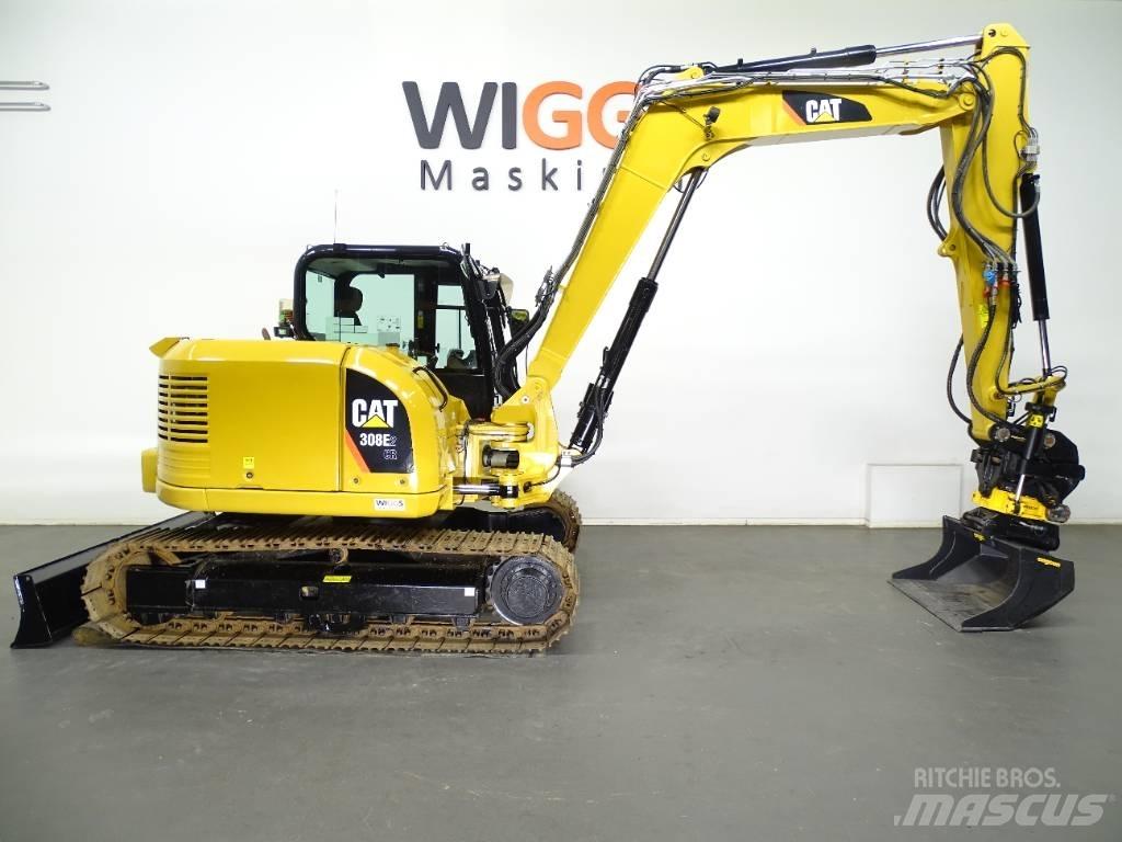 CAT 308 E 2 CR Vidutinės galios ekskavatoriai 7-12 t